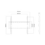 POWERLIGHT PL-6040F FIXED WALL MOUNT - Image 2