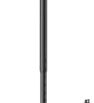 POWER LIGHT Heavy-Duty Telescoping TV Ceiling Mount for 43-86 Inch TVs, Height Adjustable Ceiling TV Bracket for Flat & Curved TVs, Universal VESA Up to 600x400mm, 360° Swivel, 60kg Capacity, Black