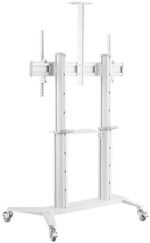 POWER LIGHT Mobile TV Stand with Wheels for 70-120 Inch TVs - Image 3