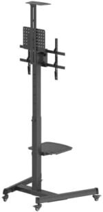 POWER LIGHT Mobile TV Stand with Wheels for 37-70 Inch TVs - Image 4