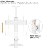 POWER LIGHT Rotating Mobile TV Stand for 37-70 Inch Interactive Displays - Image 3