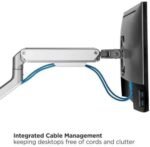 POWER LIGHT Dual Monitor Spring-Assisted Desk Mount for 17-27 Inch Screens - Image 5