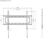 POWER LIGHT Industrial-Grade Heavy-Duty Fixed TV Wall Mount for 37–86 Inch TVs - Image 3