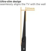 POWER LIGHT Low-Profile Fixed TV Wall Mount for 32-75 Inch TVs - Image 3