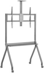 POWER LIGHT Mobile TV Stand with Wheels for 55-100 Inch TVs - Image 3