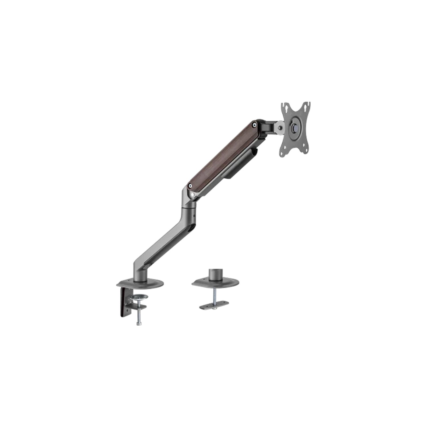 37 POWER LIGHT Single Monitor Spring-Assisted Desk Mount for 17-32 Inch Screens - Image 1