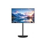 POWER LIGHT Corner TV Floor Stand with Swivel Mount for 32-65 inch LED LCD Plasma Flat Panel or Curved Screen TVs