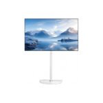 POWER LIGHT Corner TV Floor Stand with Swivel Mount for 32-65 inch LED LCD Plasma Flat Panel or Curved Screen TVs