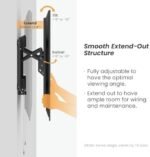 POWER LIGHT Heavy-Duty Extend-Out Tilting TV Wall Mount for 55-105 Inch TVs - Image 4