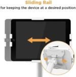POWER LIGHT Secure Anti-Theft Tablet Floor Stand, Height Adjustable Universal Tablet Kiosk for 7.9"–11" Tablets - Image 4
