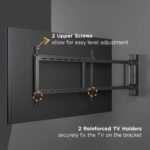 POWER LIGHT Motorized 170° Swing TV Wall Mount for 32-75 Inch TVs - Image 3