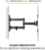 POWER LIGHT Single-Arm Full-Motion TV Wall Mount for 23–65 Inch TVs - Image 2