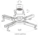 POWER LIGHT Heavy-Duty Universal Projector Ceiling Mount - Image 5