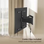 POWER LIGHT Ultra Slim Full-Motion TV Wall Mount for 43-90 Inch TVs - Image 3