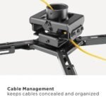 POWER LIGHT Heavy-Duty Universal Projector Ceiling Mount - Image 3