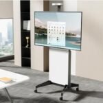 POWER LIGHT Motorized Mobile TV Stand with Wheels for 55-100 Inch TVs - Image 2