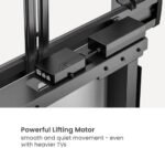 POWER LIGHT Motorized Mobile TV Stand with Wheels for 55-100 Inch TVs - Image 3