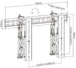 POWER LIGHT Push-Pull Video Wall Mount for 37-70 Inch Screens - Image 3
