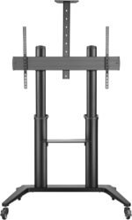 POWER LIGHT Mobile TV Stand with Wheels for 70-120 Inch TVs - Image 3
