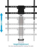 POWER LIGHT Mobile TV Stand with Wheels for 37-70 Inch TVs - Image 4