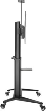 POWER LIGHT Mobile TV Stand with Wheels for 70-120 Inch TVs - Image 5