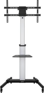 POWER LIGHT Mobile TV Stand with Wheels for 37-70 Inch TVs - Image 2