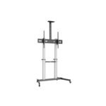 POWER LIGHT Mobile TV Stand with Wheels for 60-100 Inch TVs