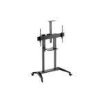 POWER LIGHT Mobile TV Stand with Wheels for 60-100 Inch TVs