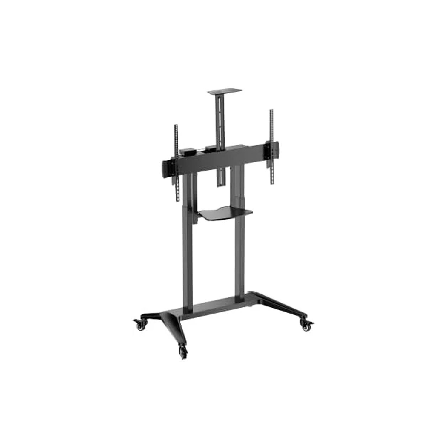 54 POWER LIGHT Mobile TV Stand with Wheels for 60-100 Inch TVs - Image 1