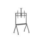 POWER LIGHT Mobile TV Stand with Wheels for 55-100 Inch TVs