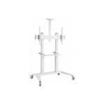 POWER LIGHT Mobile TV Stand with Wheels for 70-120 Inch TVs