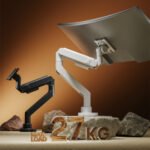 POWER LIGHT Heavy-Duty Gas Spring Monitor Arm for 17-47 Inch Screens - Image 7