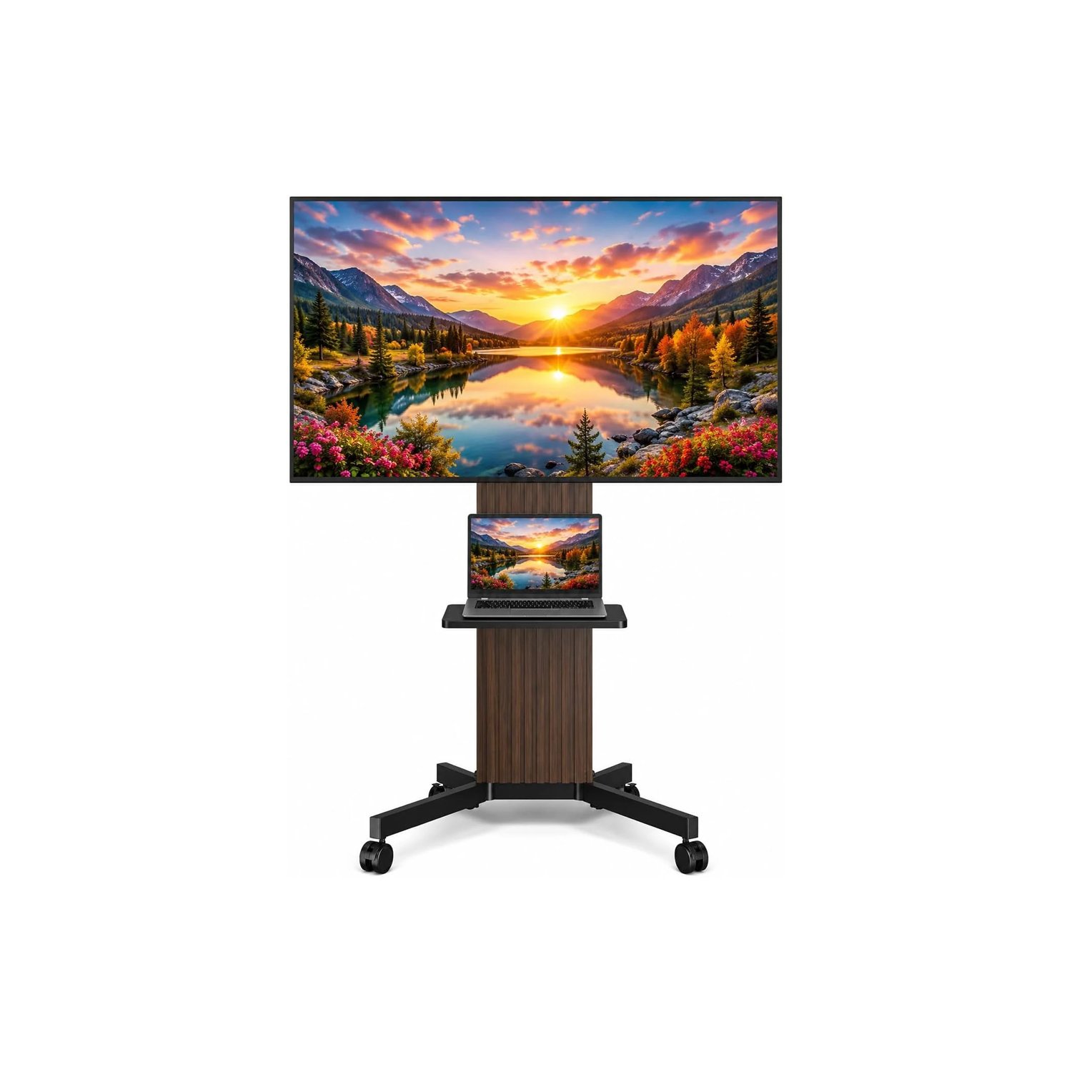 67 Rfiver Mobile TV Stand for 40–86 Inch TVs - MTB2007U - Image 1