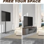 POWER LIGHT Corner TV Floor Stand with Swivel Mount for 32-65 inch LED LCD Plasma Flat Panel or Curved Screen TVs - Image 6
