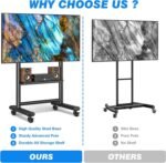POWER LIGHT Heavy Duty Mobile TV Stand for 50-92 Inch Large TVs up to 90kg - Image 5