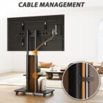 Rfiver Heavy Duty Rolling TV Stand for 55–90 Inch TVs - TF1304 - Image 4