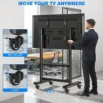 POWER LIGHT Heavy Duty Mobile TV Stand for 50-92 Inch Large TVs up to 90kg - Image 4