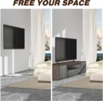 POWER LIGHT Corner TV Floor Stand with Swivel Mount for 32-65 inch LED LCD Plasma Flat Panel or Curved Screen TVs - Image 6