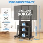 Rfiver Mobile TV Stand for 40–86 Inch TVs - MT6003 - Image 3