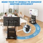 Rfiver Mobile TV Stand for 37–75 Inch TVs - MT6002 - Image 5