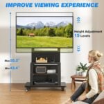 Rfiver Mobile TV Stand for 37–75 Inch TVs - MT6002 - Image 2