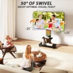 Rfiver Heavy Duty Rolling TV Stand for 55–90 Inch TVs - TF1304 - Image 2