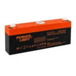 Power Light PL12-2.3 12V-2.3Ah AGM Valve Regulated Battery - Image 2